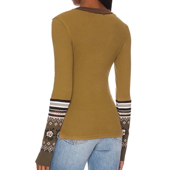 Free People Mikah Layering Cuff Top NWOT - Picture 6 of 6